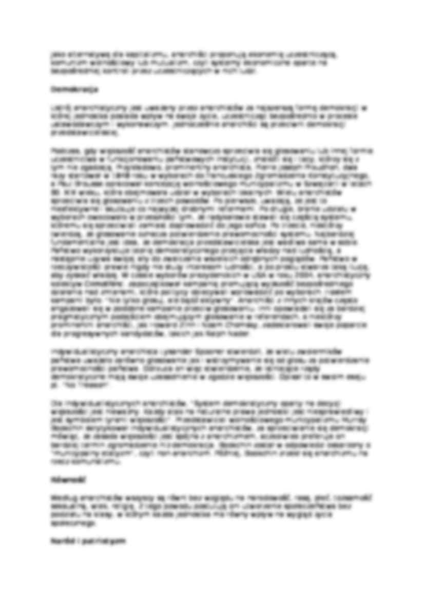 Współczesne ruchy społeczne - anarchiści - omówienie - strona 3