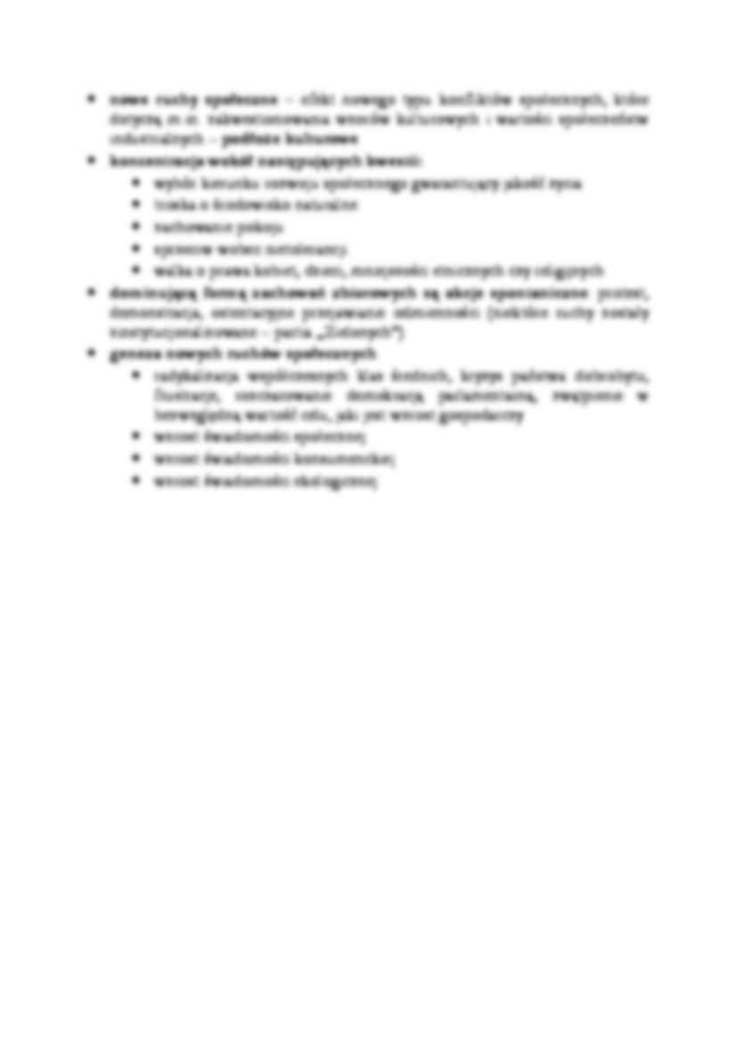  Ruchy społeczne  - omówienie  - strona 3