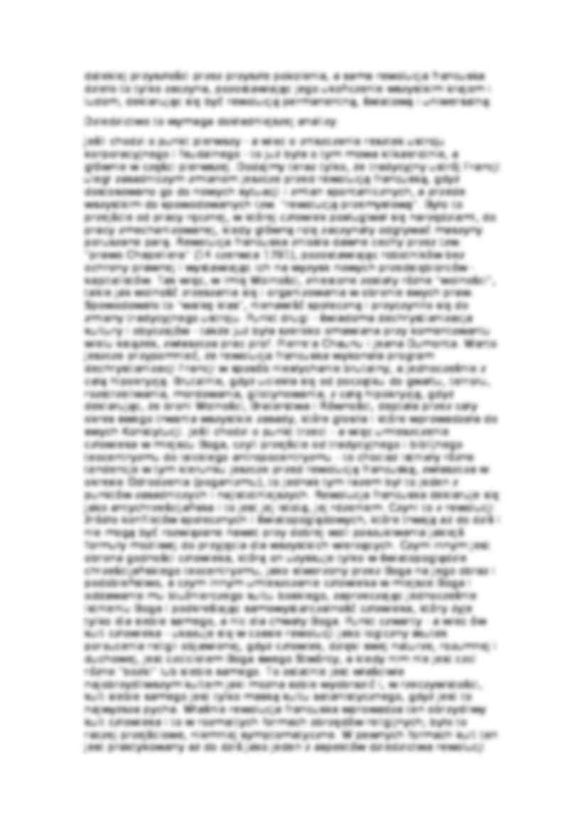 Formacja romantyczna a dziedzictwo rewolucji francuskiej - omówienie. - strona 3