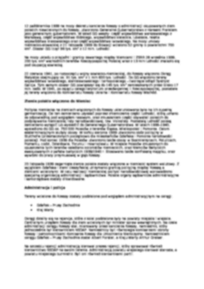 Okupacja niemiecka - omówienie - strona 2