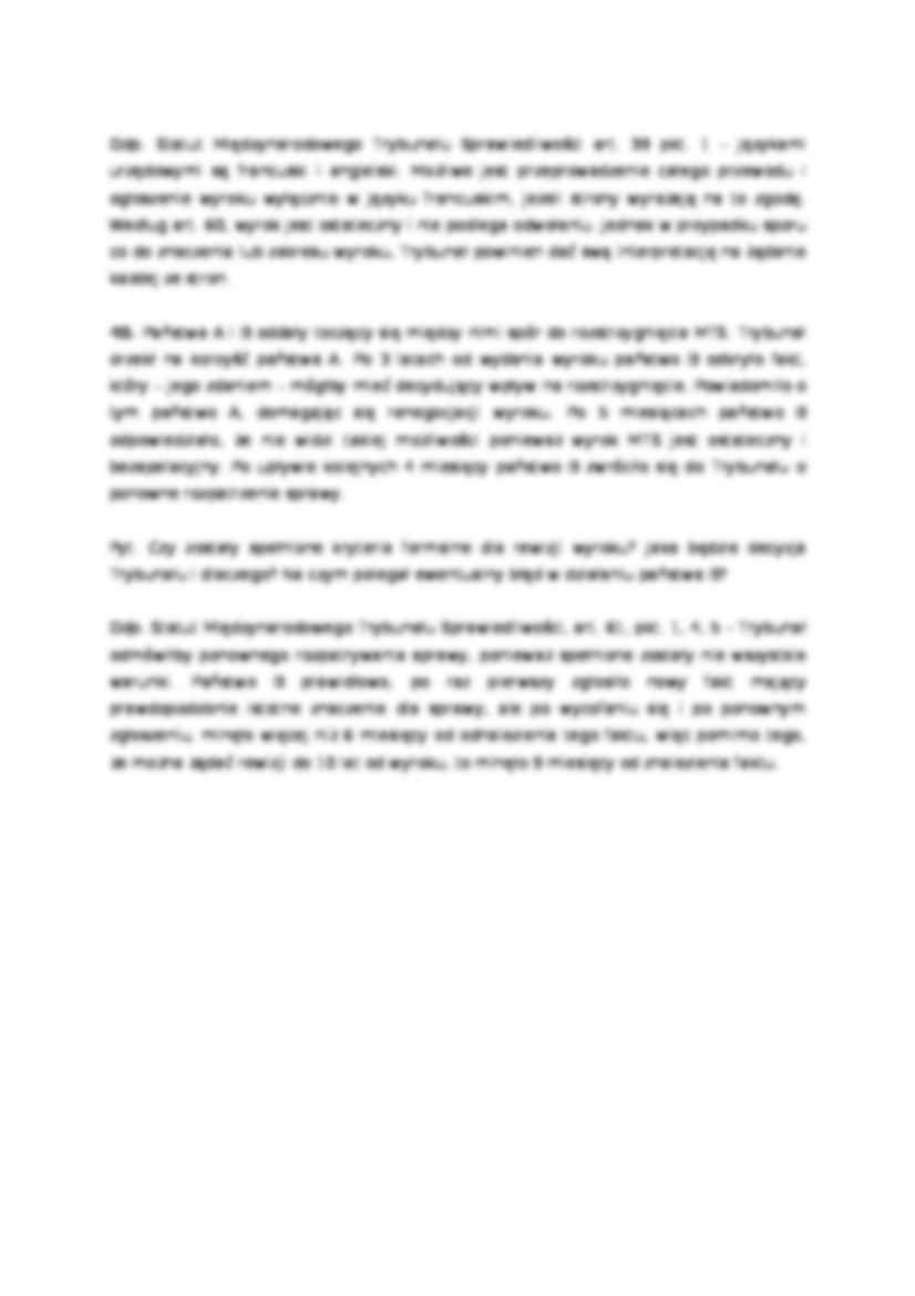 Prawo międzynarodowe publiczne - test - strona 2