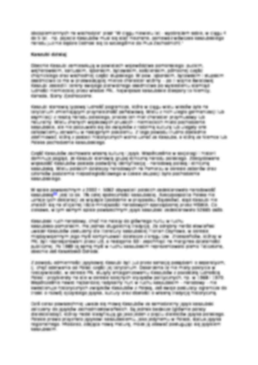 Słowianie zachodni - omówienie - Kaszubi  - strona 2