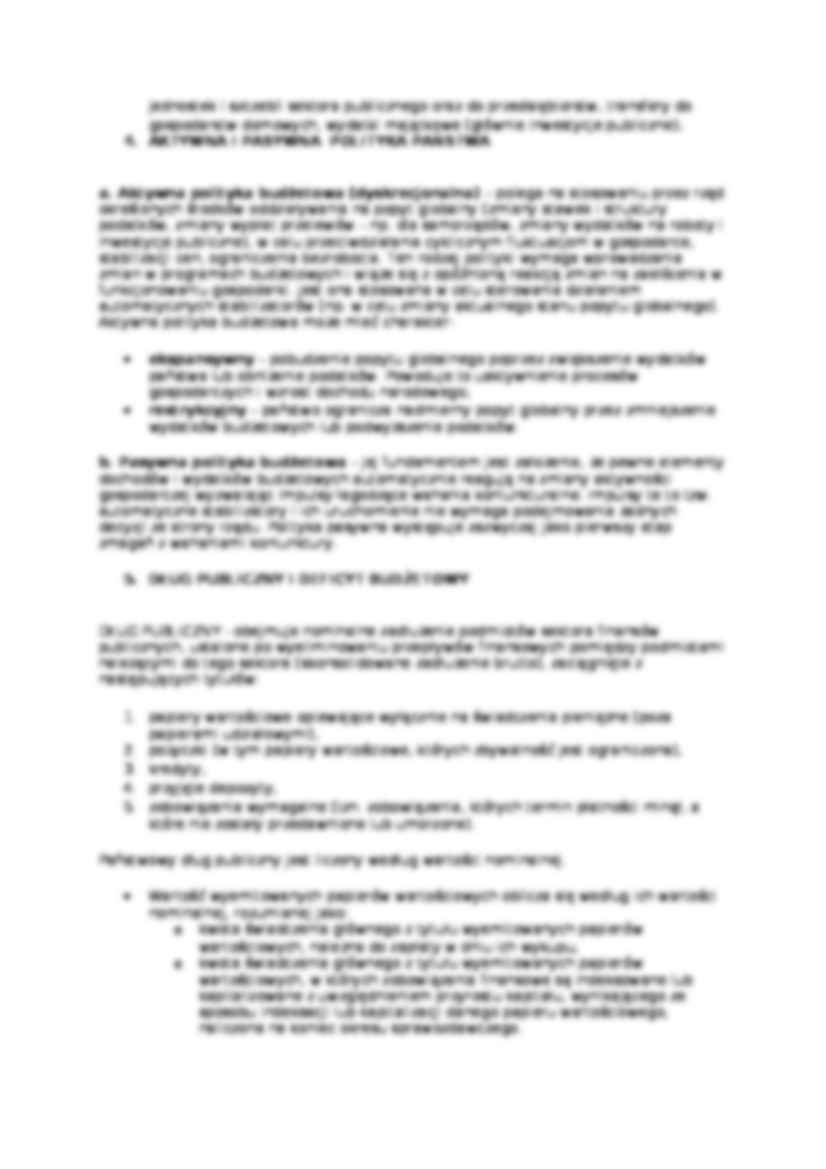 Ekonomia -  Polityka fiskalna - strona 2