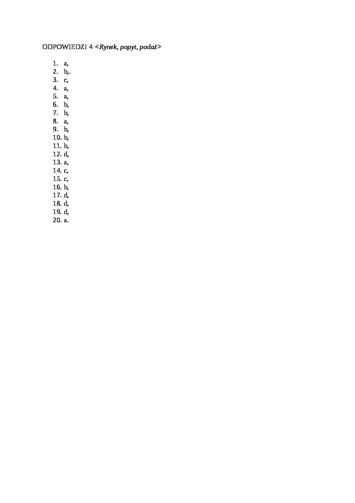 Odpowiedzi 4 Ekonomia  - strona 1