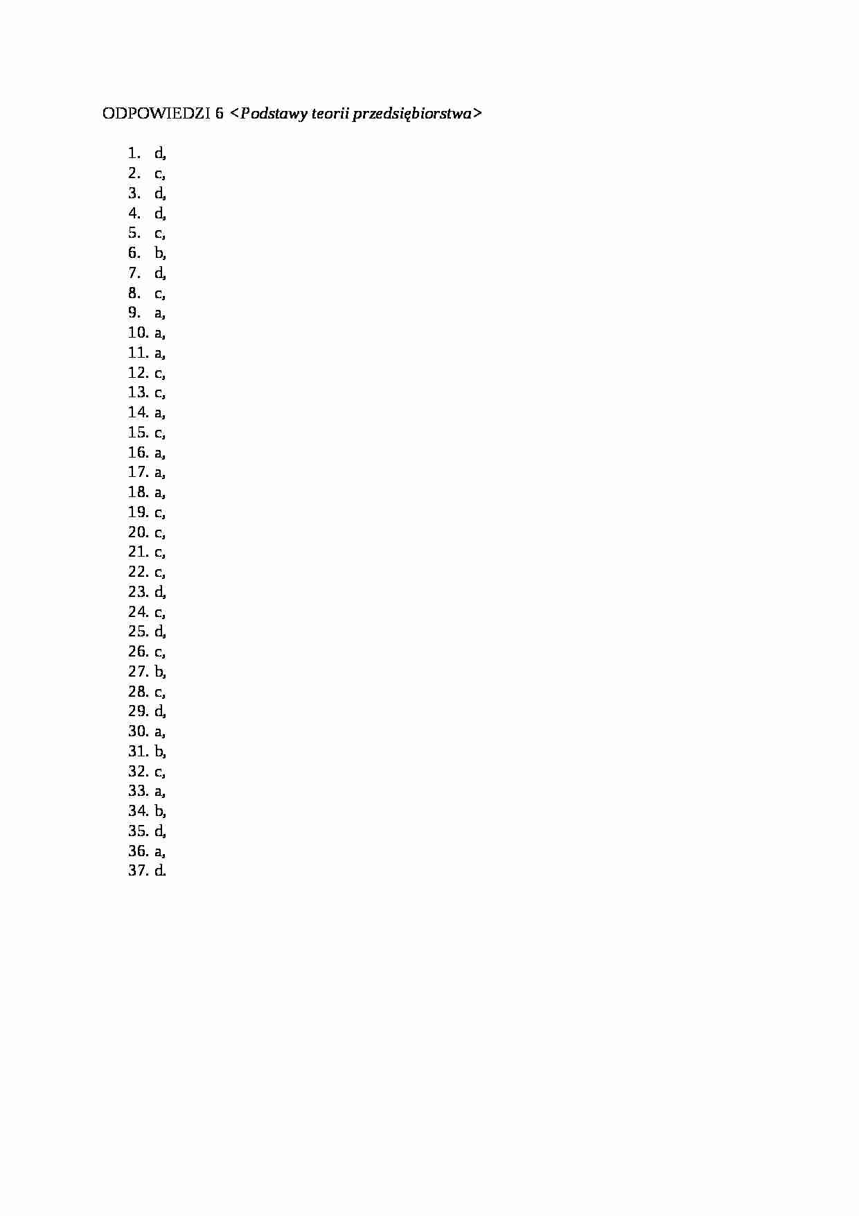 Odpowiedzi 6 Ekonomia  - strona 1