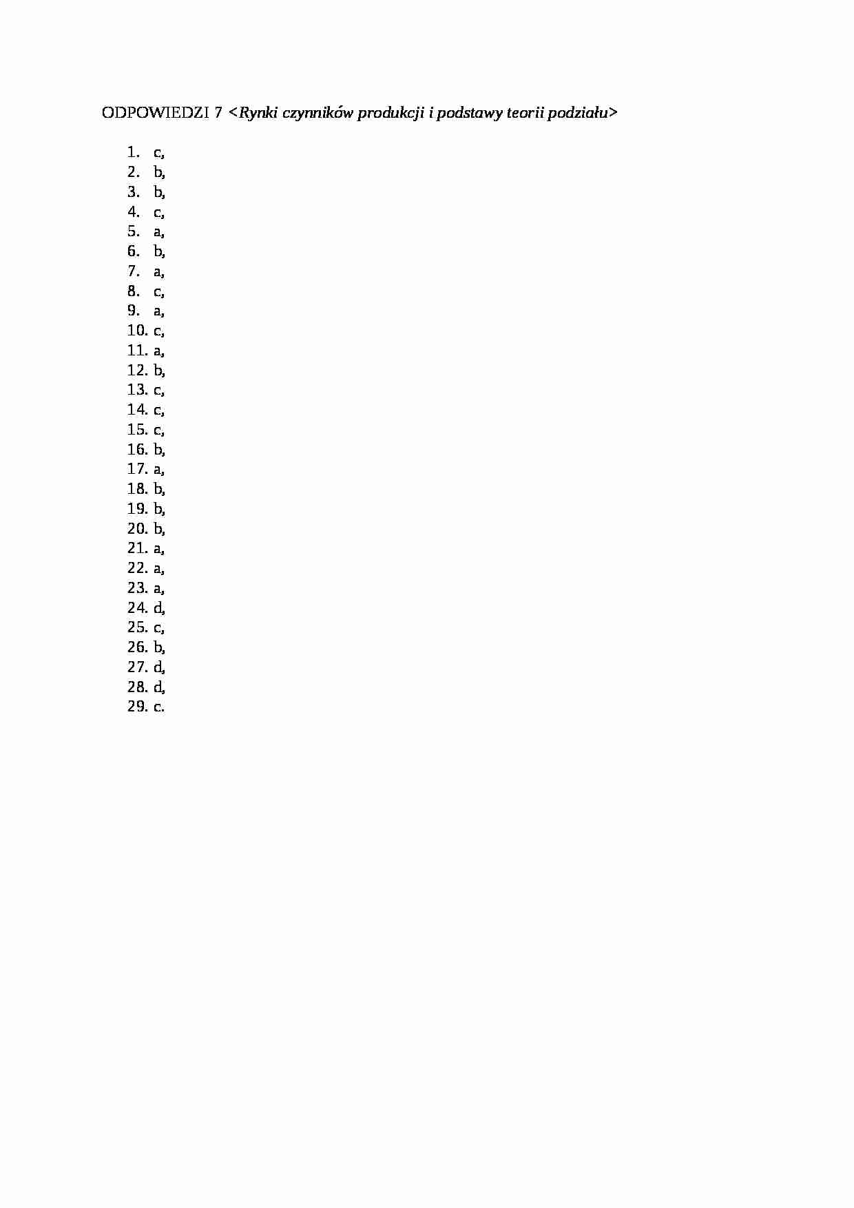 Odpowiedzi 7 Ekonomia  - strona 1