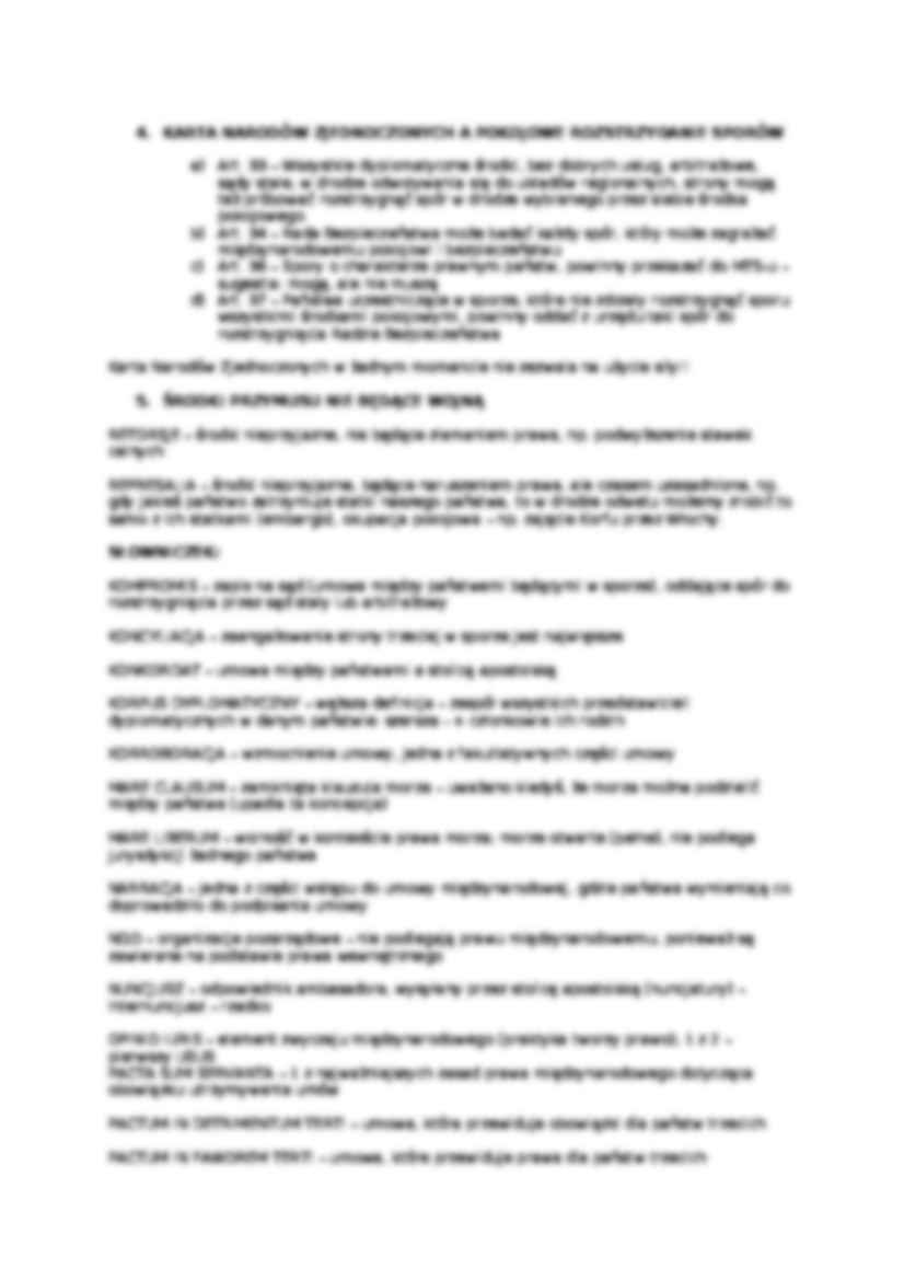 pokojowe środki rozstrzygania sporów - wykład - strona 3