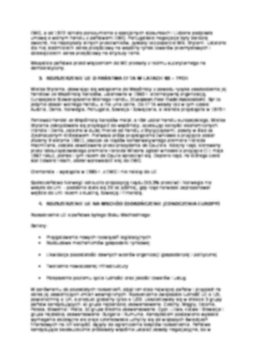  horyzontalny wymiar procesu integracji - omówienie  - strona 3
