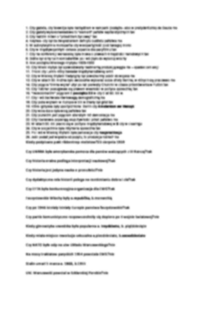 pytania i odpowiedzi przykładowe -  historia - strona 2