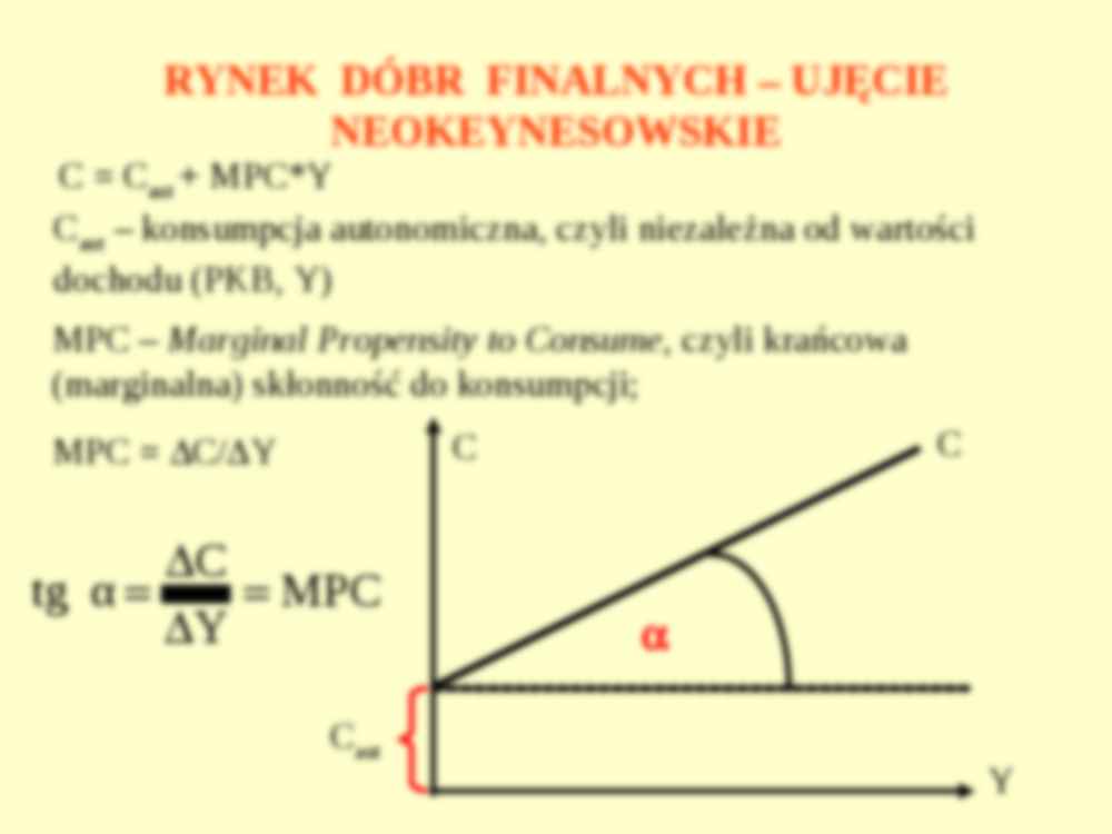 Rynek dóbr finalnych - prezentacja - strona 3