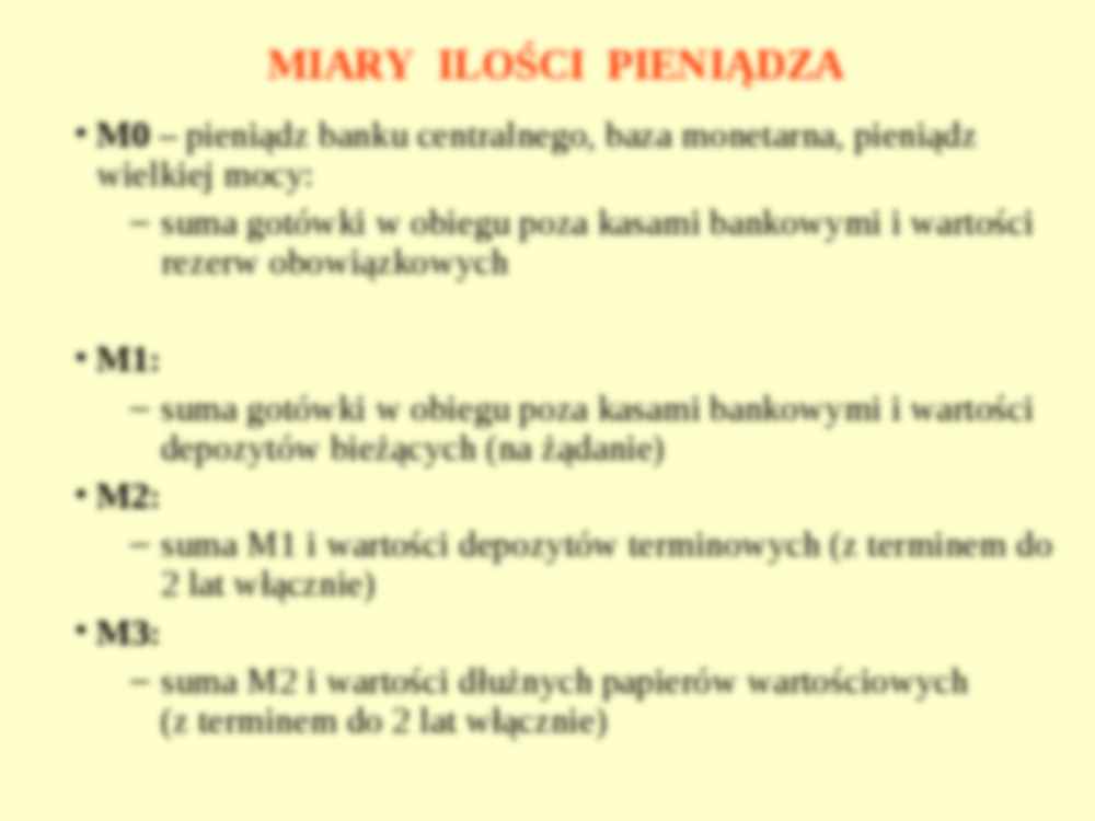 Rynek pieniądza - prezentacja  - strona 2