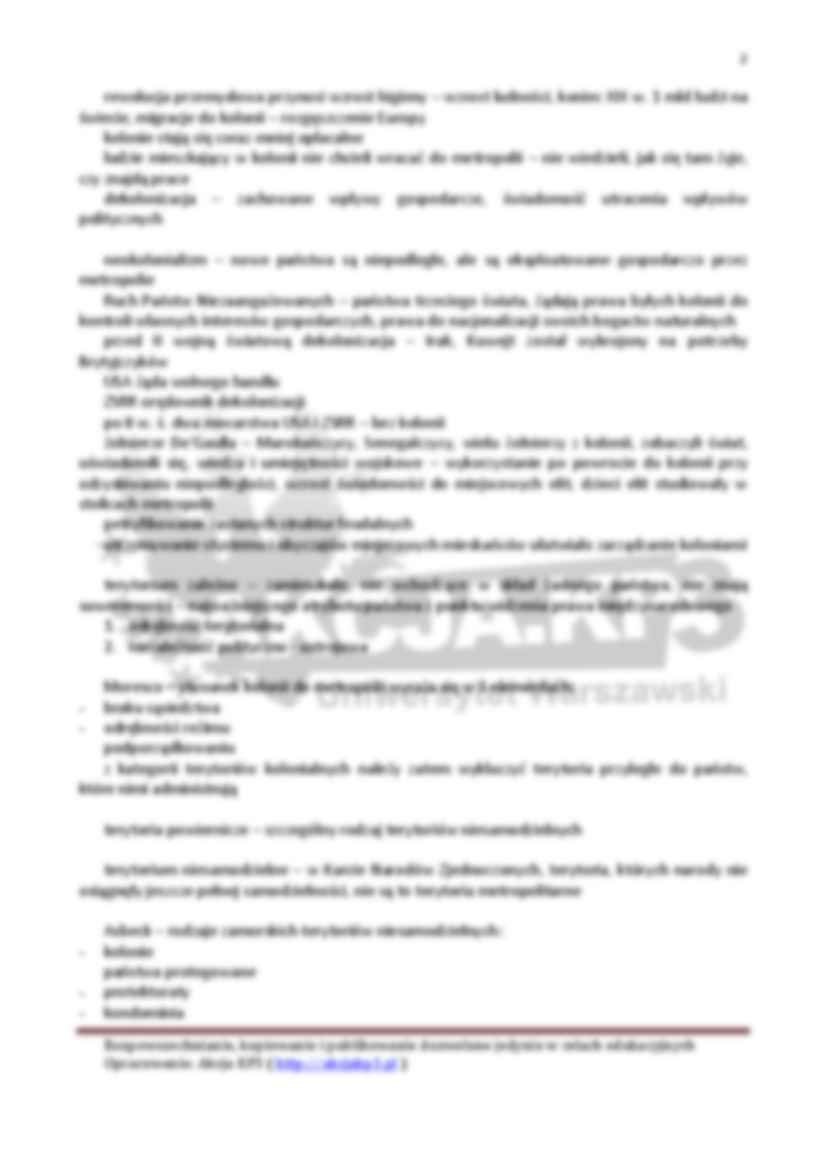 skrypt - Geografia Polityczna  - strona 2