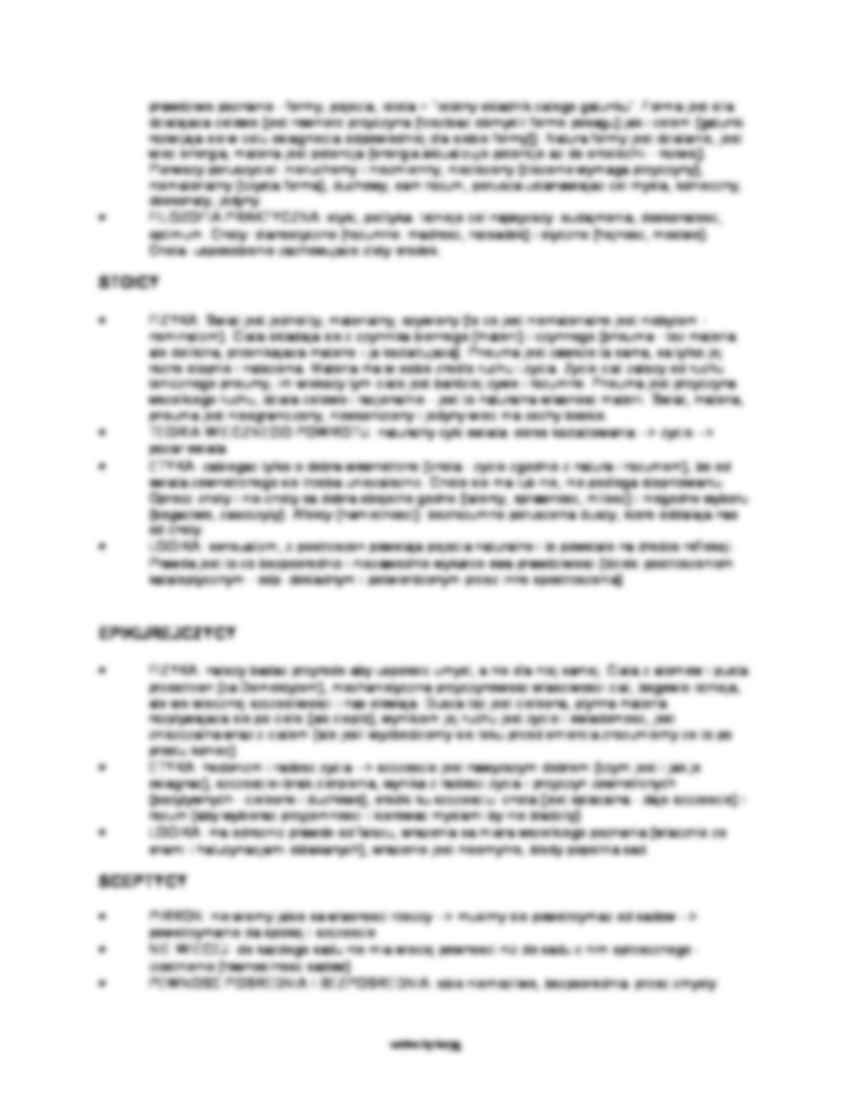 Historia Filozofii  - skrypt z książek Tatarkiewicza  - strona 3
