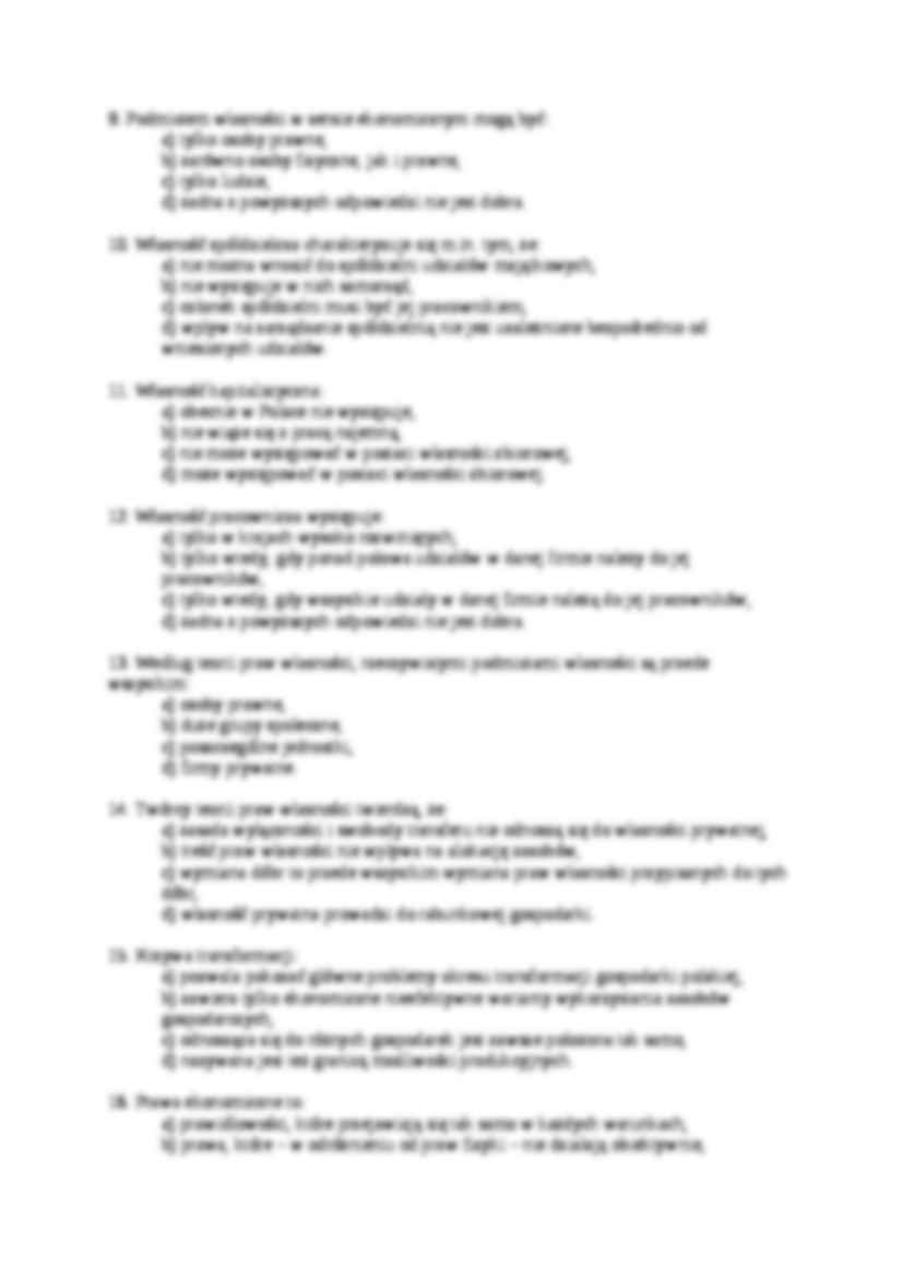 Test 1 Ekonomia  - strona 2