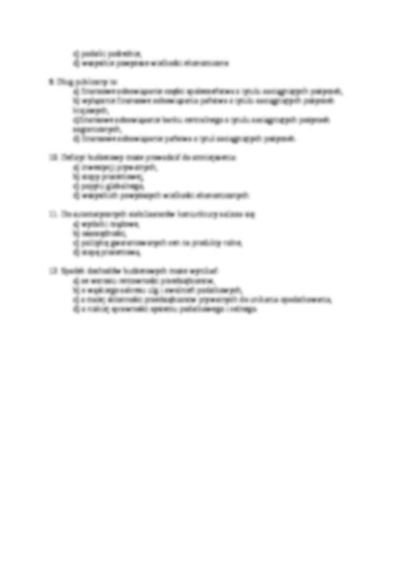 Test 11- Ekonomia  - strona 2