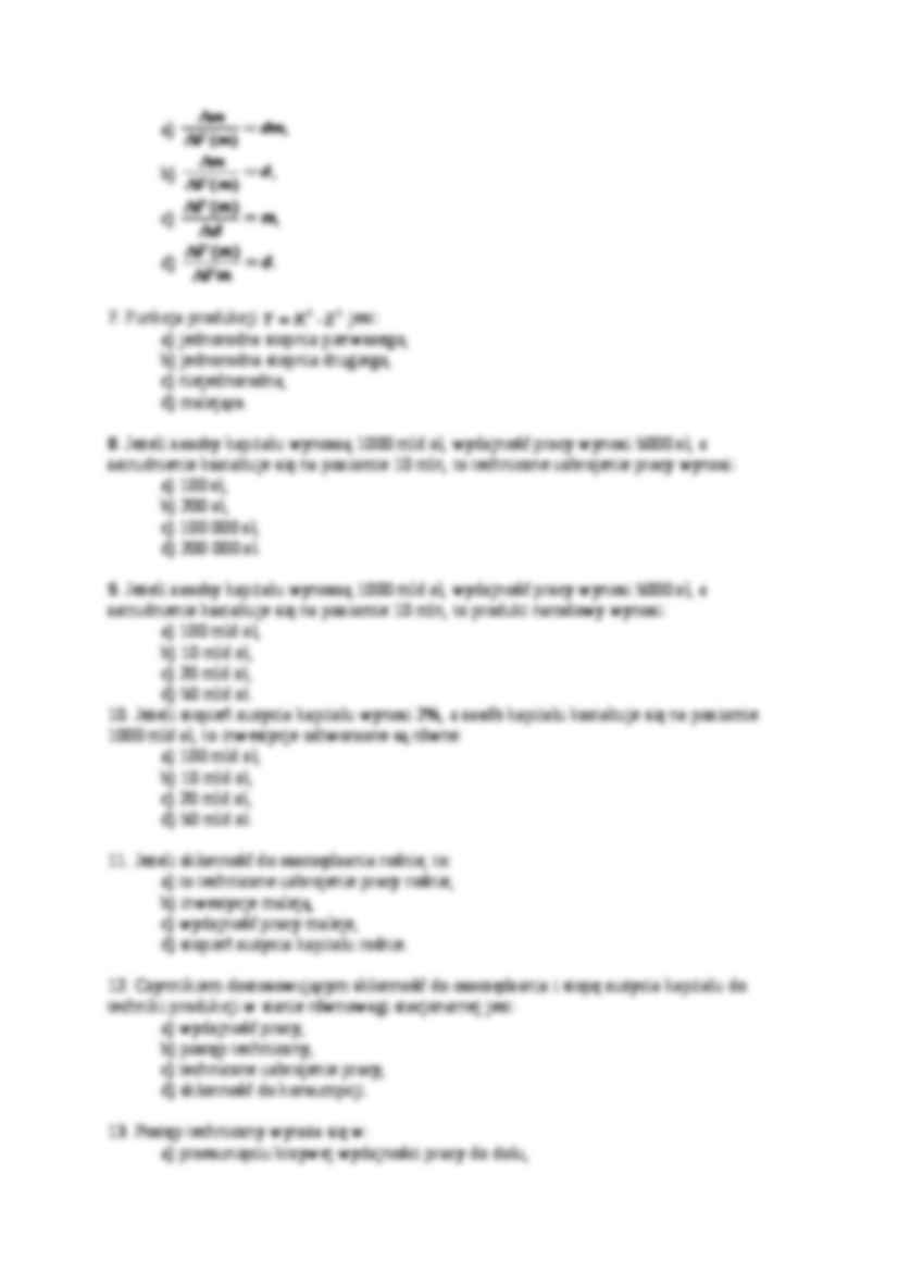 Test 13 - Ekonomia  - strona 2