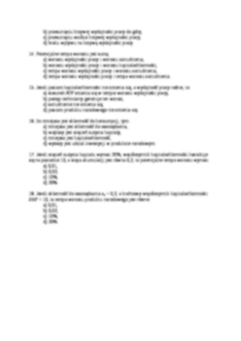 Test 13 - Ekonomia  - strona 3