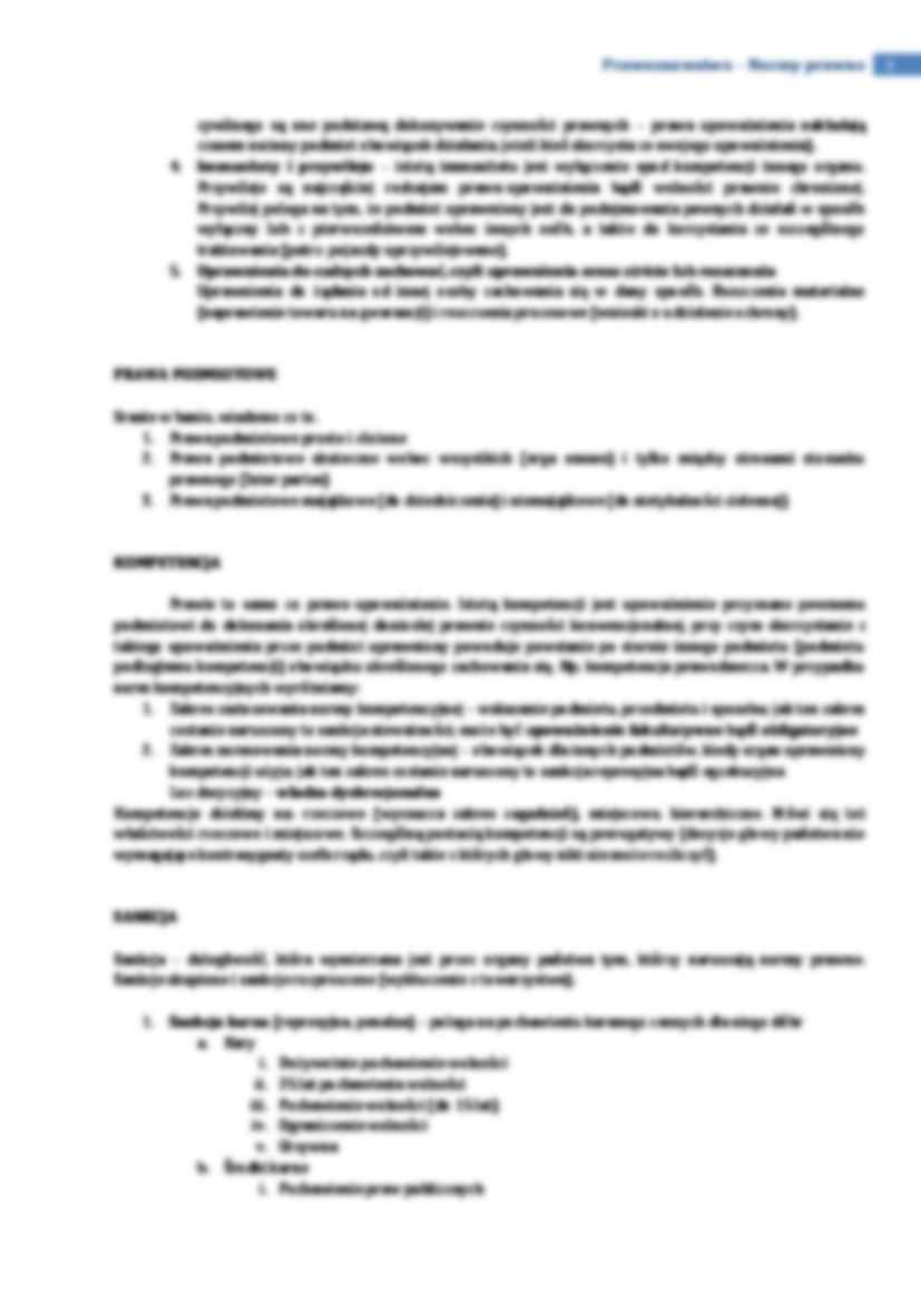 Normy prawne - omówienie - Norma postępowania - strona 3