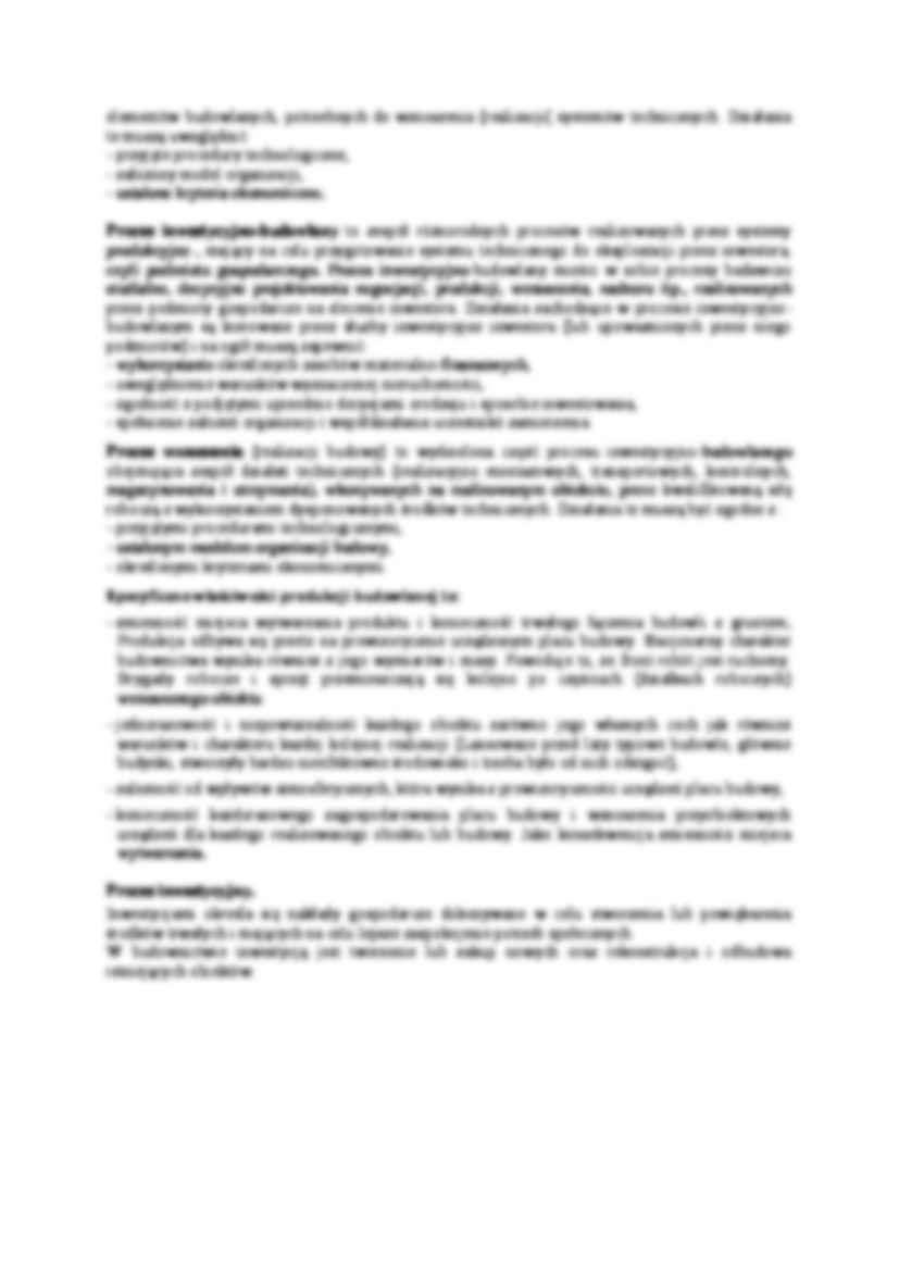 Ogólny model struktury budownictwa - omówienie  - strona 2