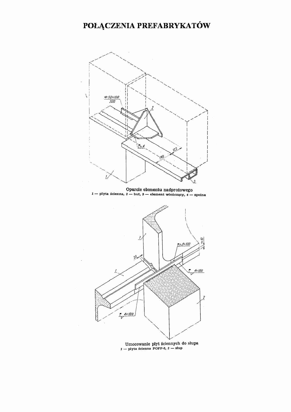 Połączenie prefabrykantów  - omówienie  - strona 1