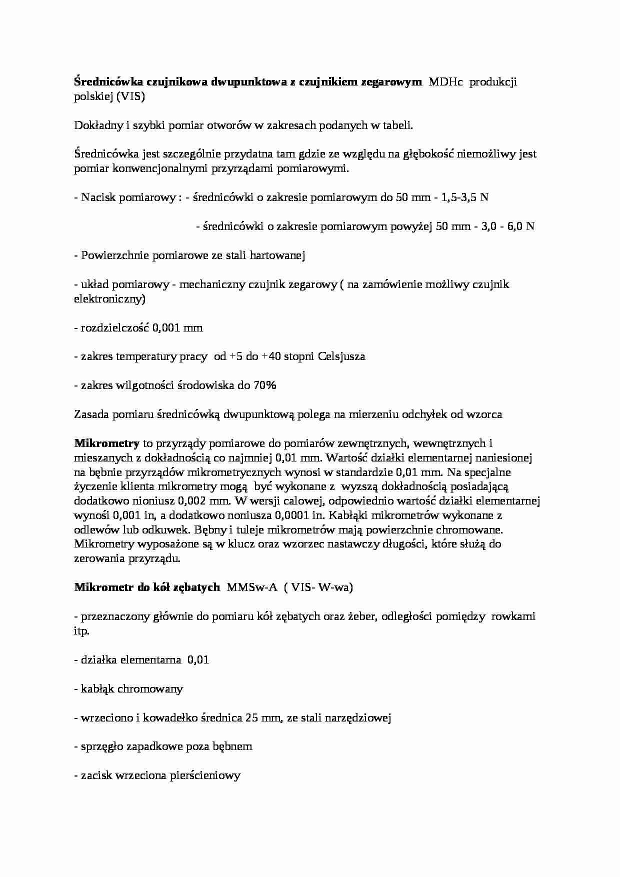 Metrologia - strona 1