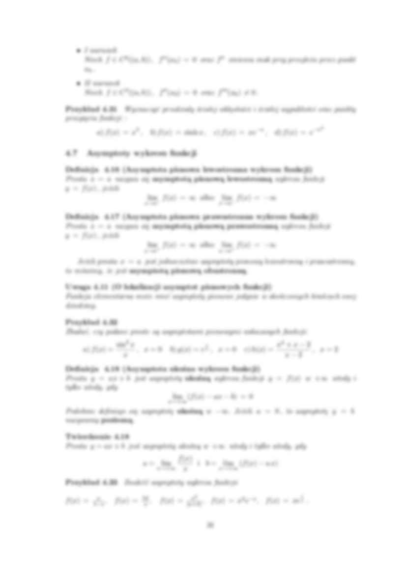 Badanie istnienia ekstremów - omówienie  - strona 3