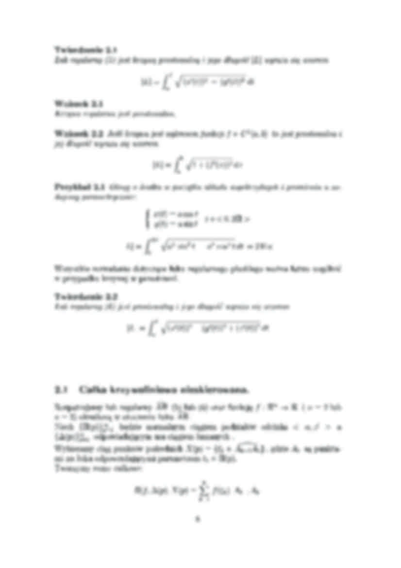 Długość łuku krzywej - opracowanie - strona 3