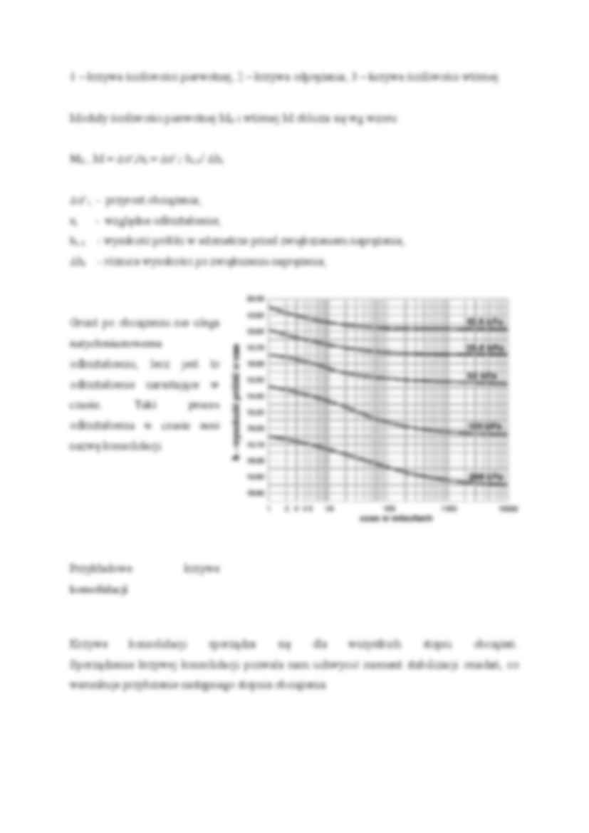 Badanie ściśliwości gruntu - omówienie  - strona 3