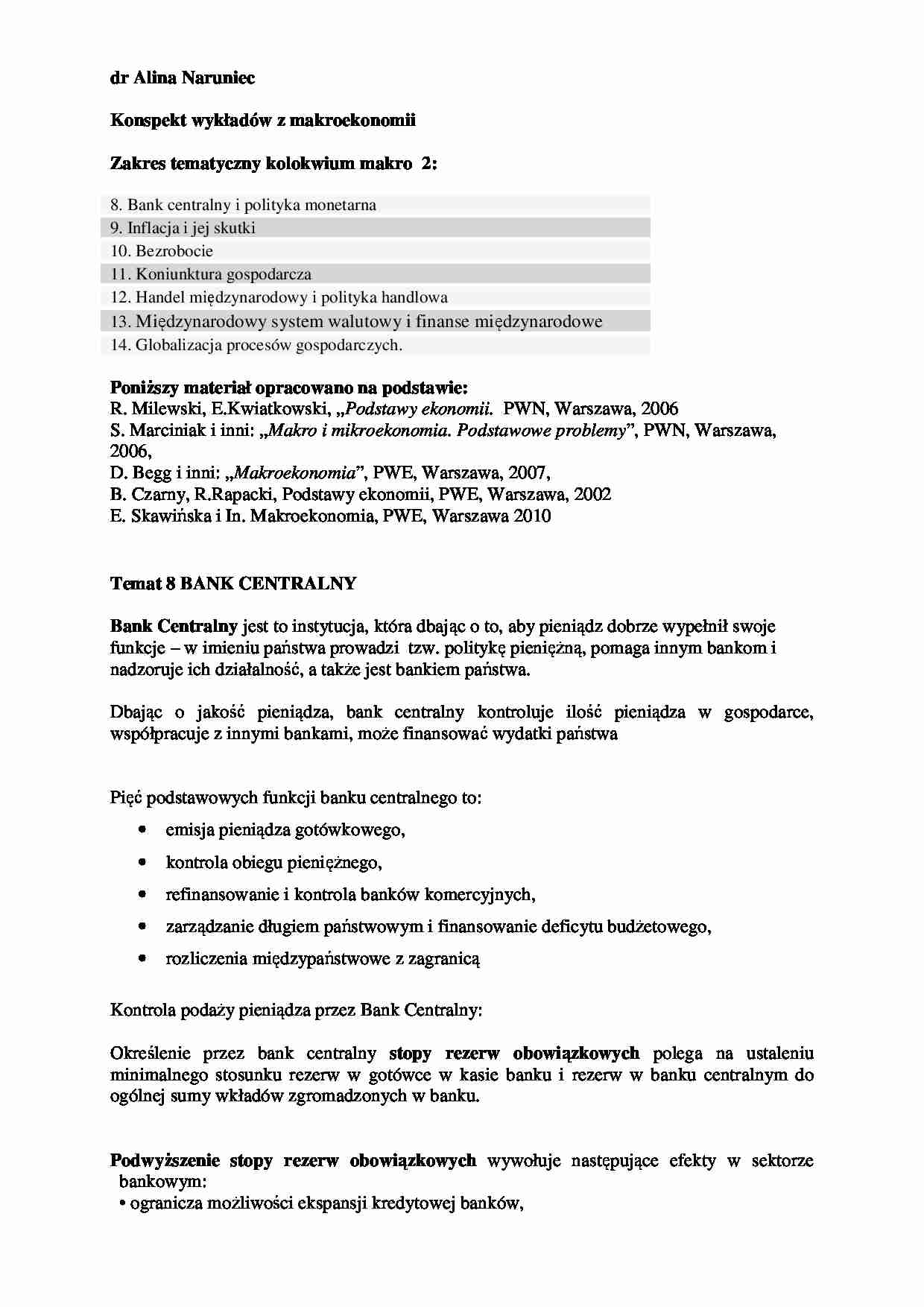 Konspekt z zajęć - strona 1