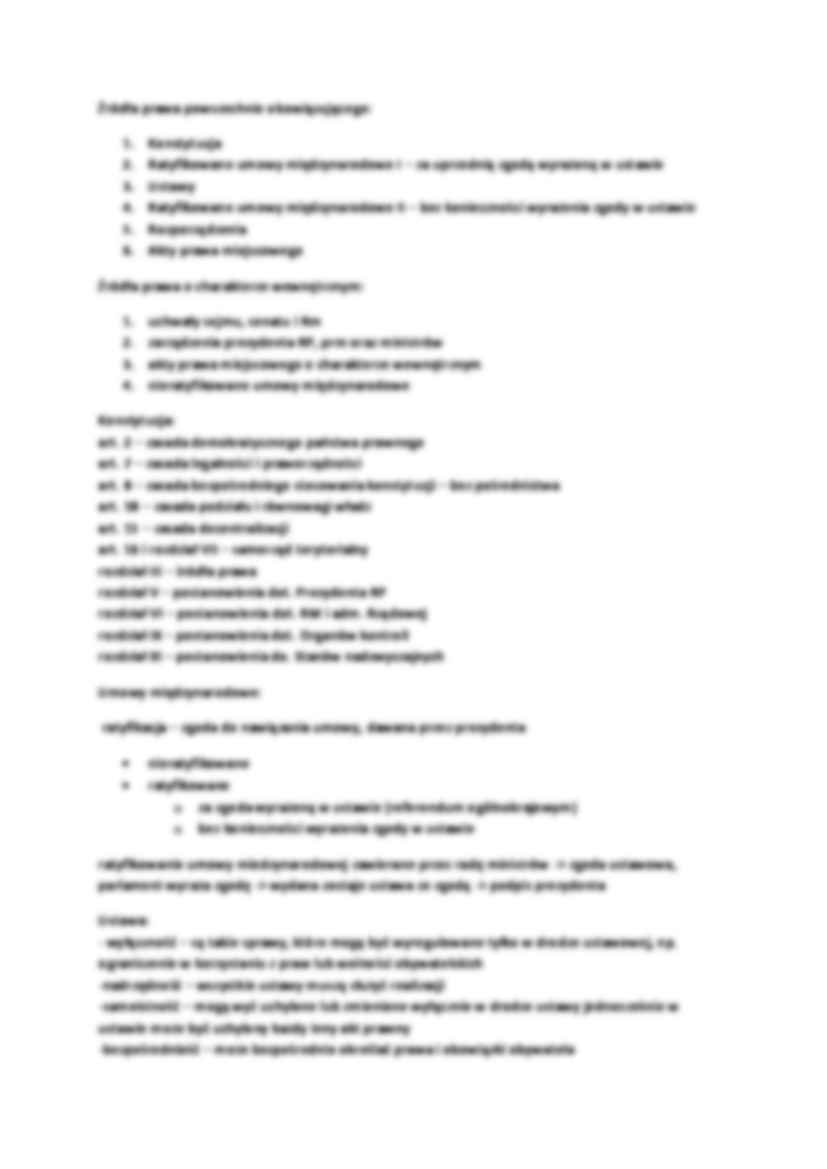 Źródła prawa administracyjnego - wykład - strona 2