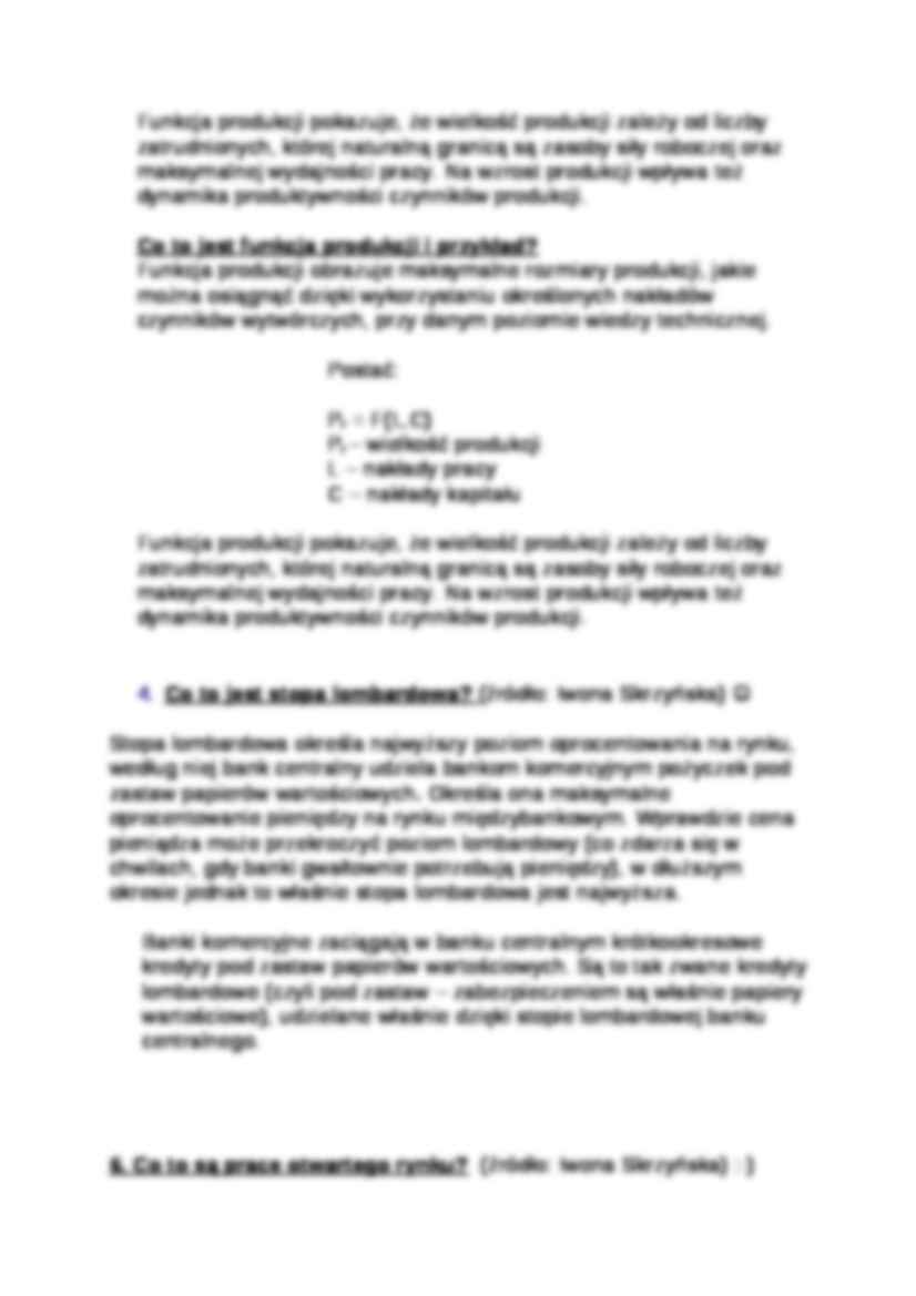 Odpowiedzi na egzamin - makroekonomia - strona 2