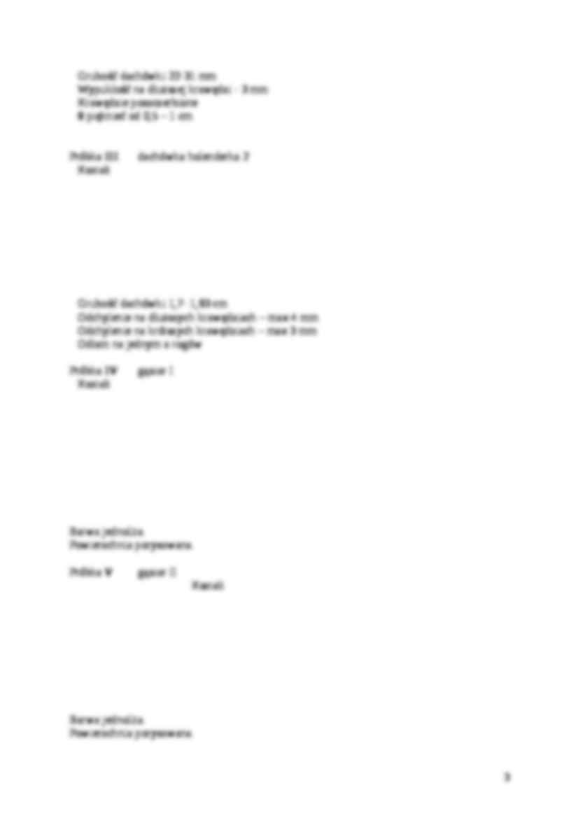 sprawozdanie z mat. dekarskich i płytek ceramicznych - strona 3