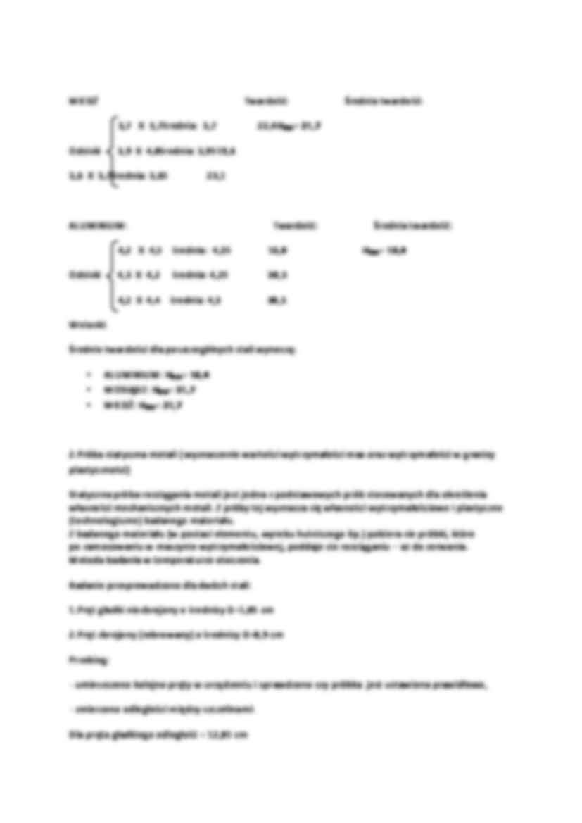 sprawozdanie z metali - strona 3