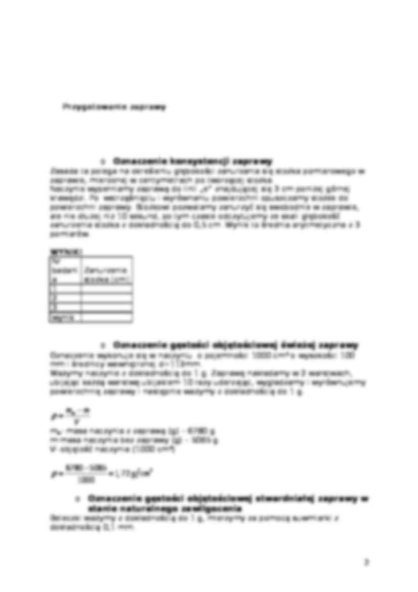 Sprawozdanie z zapraw budowlanych - strona 2