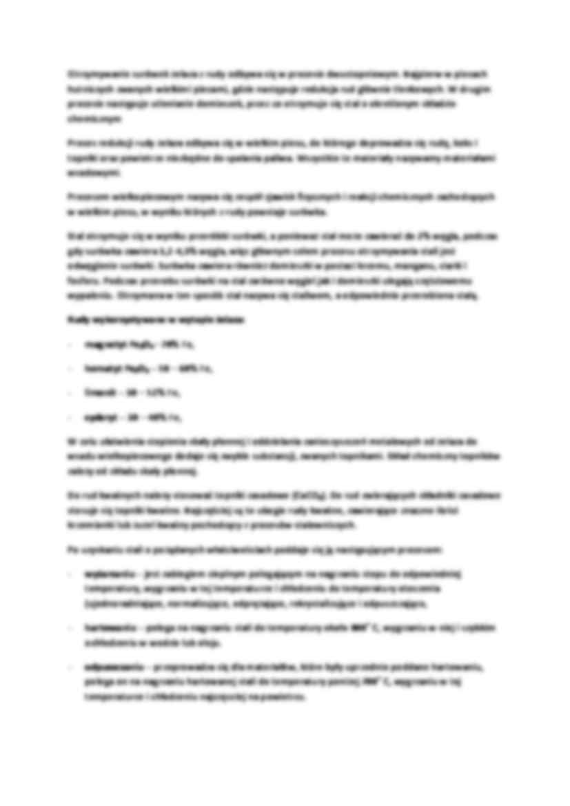 Rola pierwiastków w stopie metalu - omówienie  - strona 2