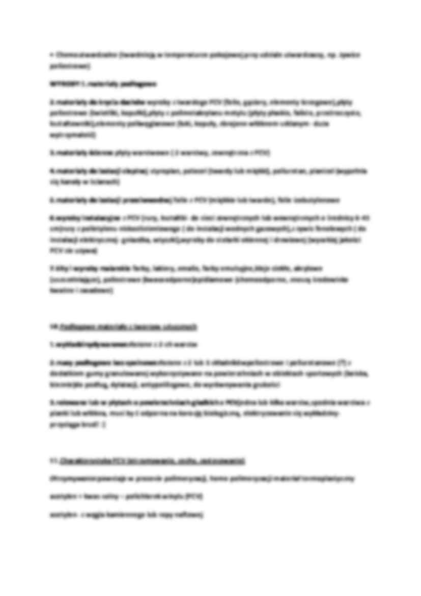 Tworzywa sztuczne - omówienie  - strona 2