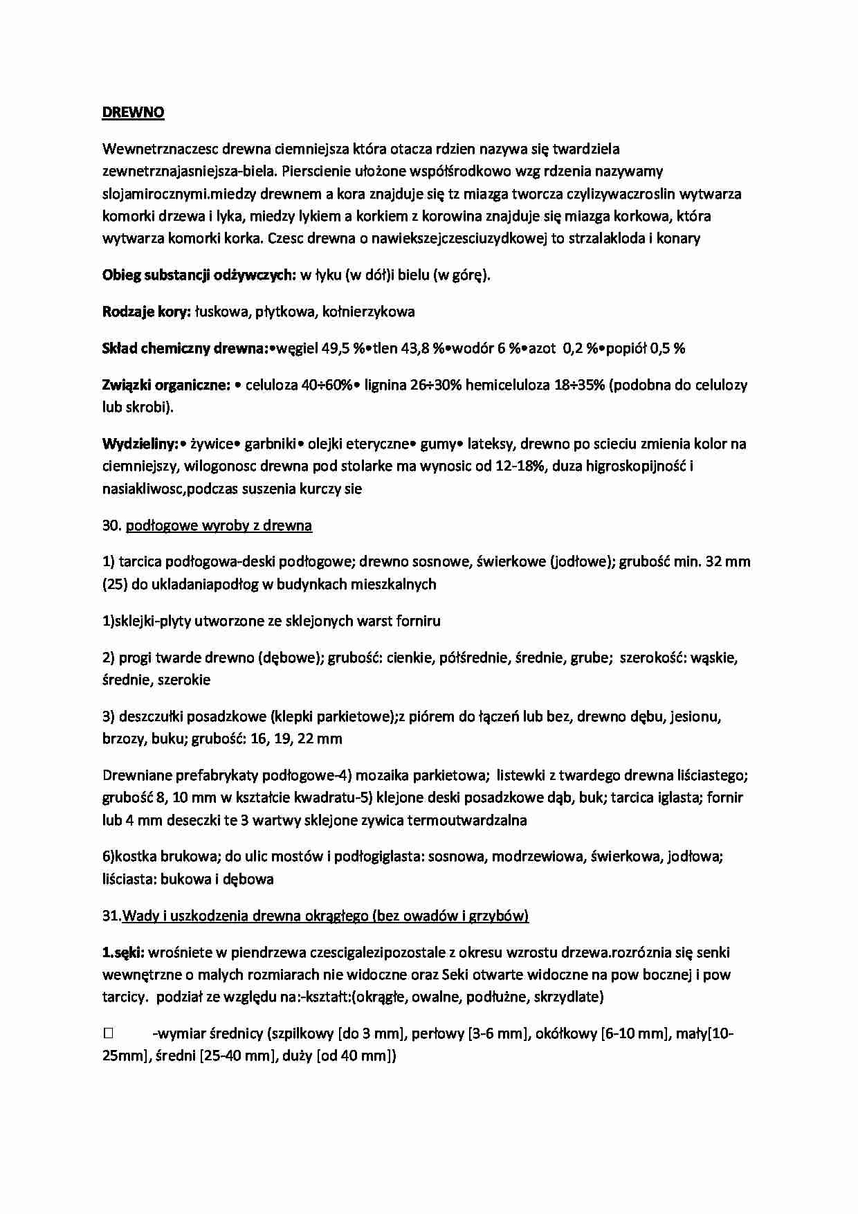 wykład - drewno - strona 1