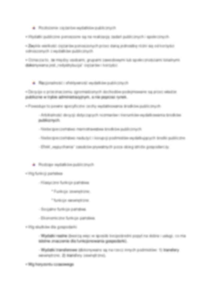 Wydatki publiczne - wykład - strona 2