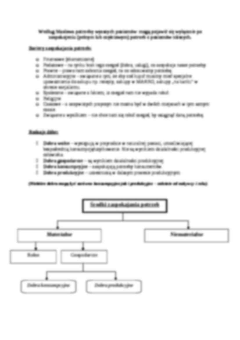 Pojęcie potrzeby - wykład - strona 2