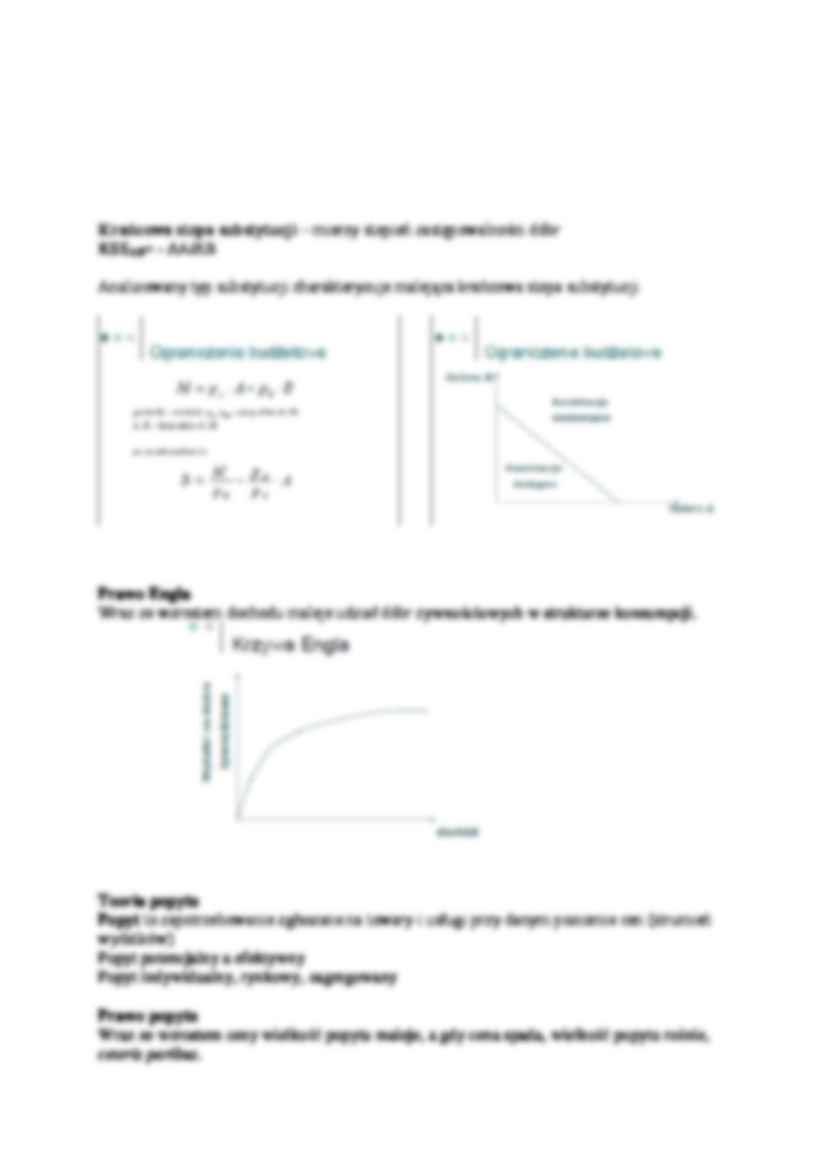 Teoria równowagi i popytu konsumenta - wykład - strona 3