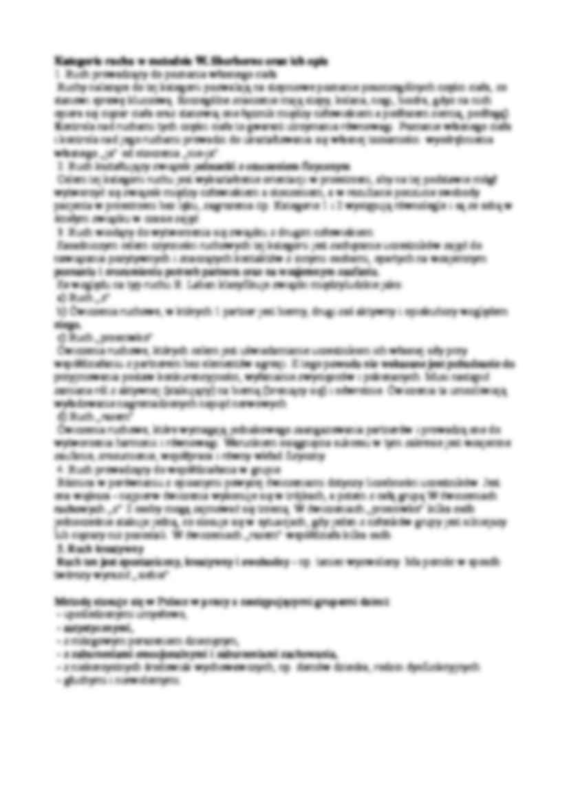 Metoda ruchu rozwijającego - wykład - strona 2
