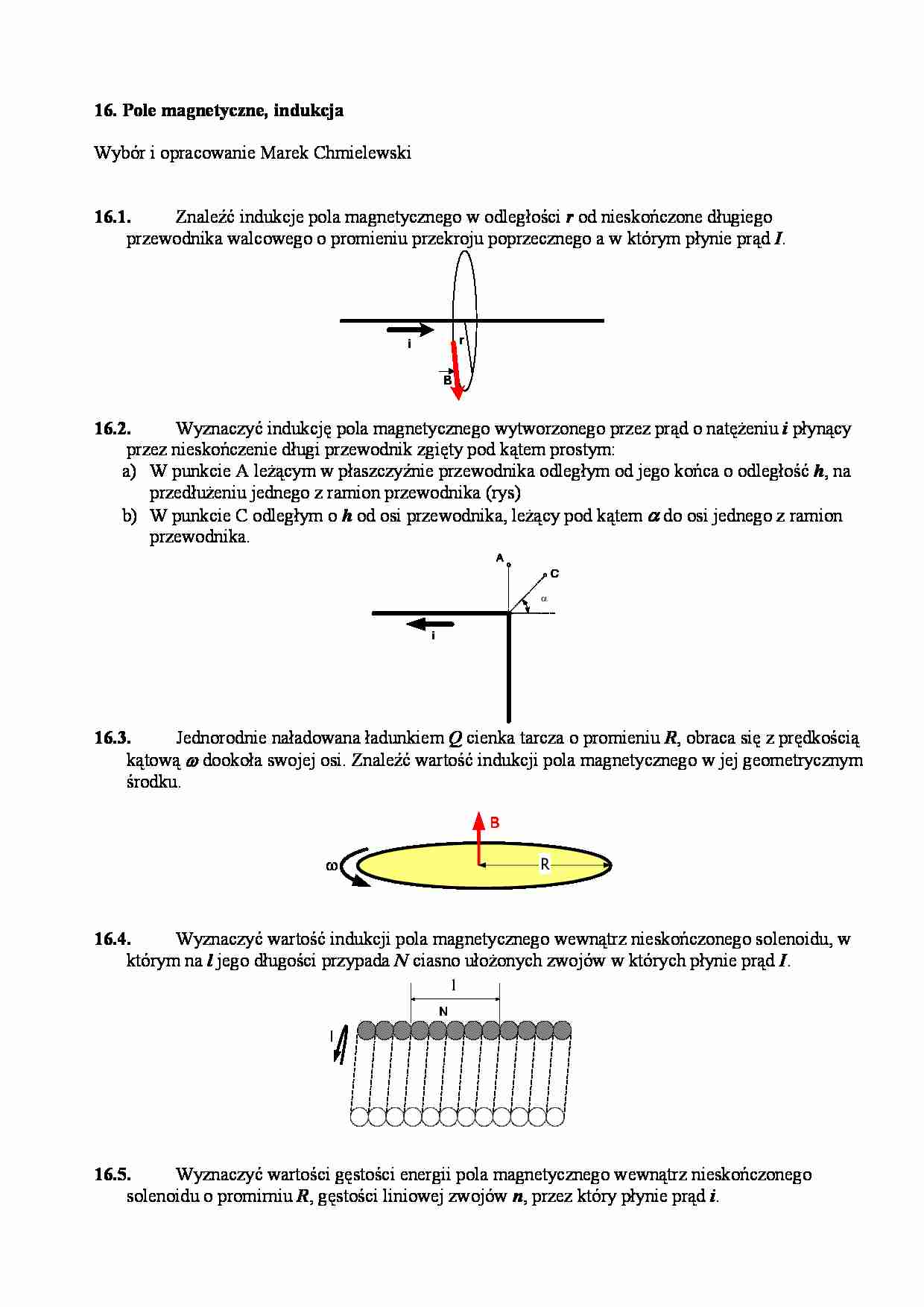 Pole magnetyczne-zadania - strona 1