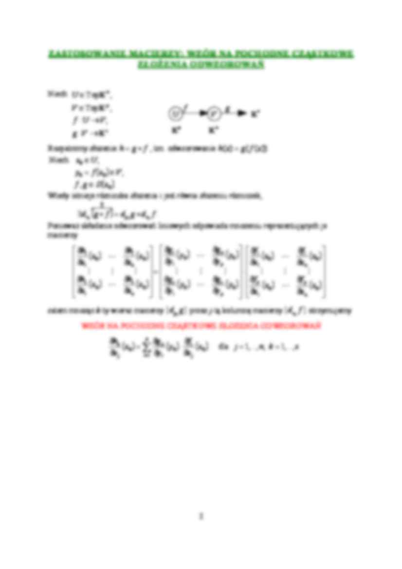 Macierzowy zapis różniczki-opracowanie - strona 2