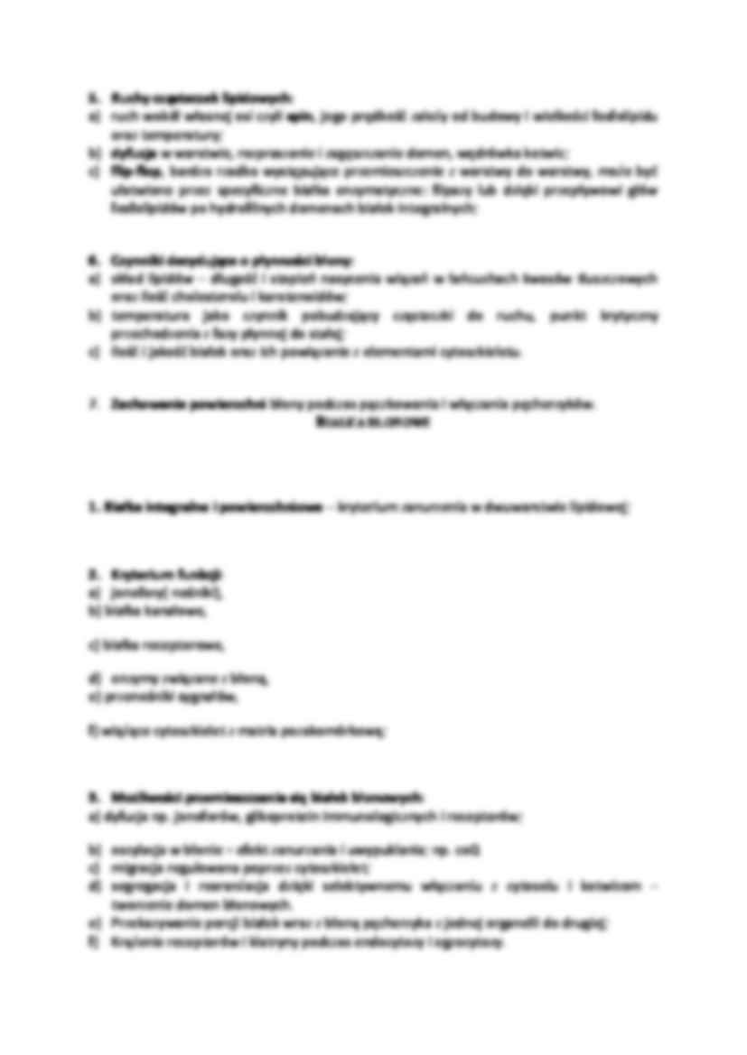 Biologia komórki - ćwiczenia - strona 2