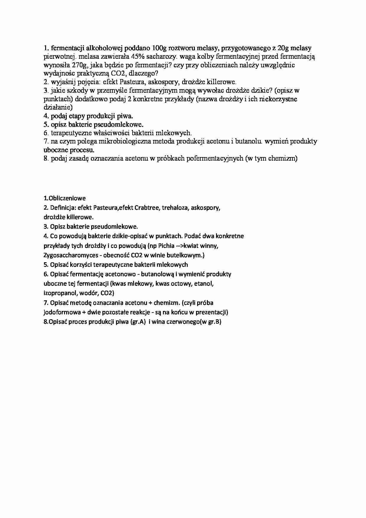 kKolokwium zaliczeniowe z ćwiczeń - strona 1