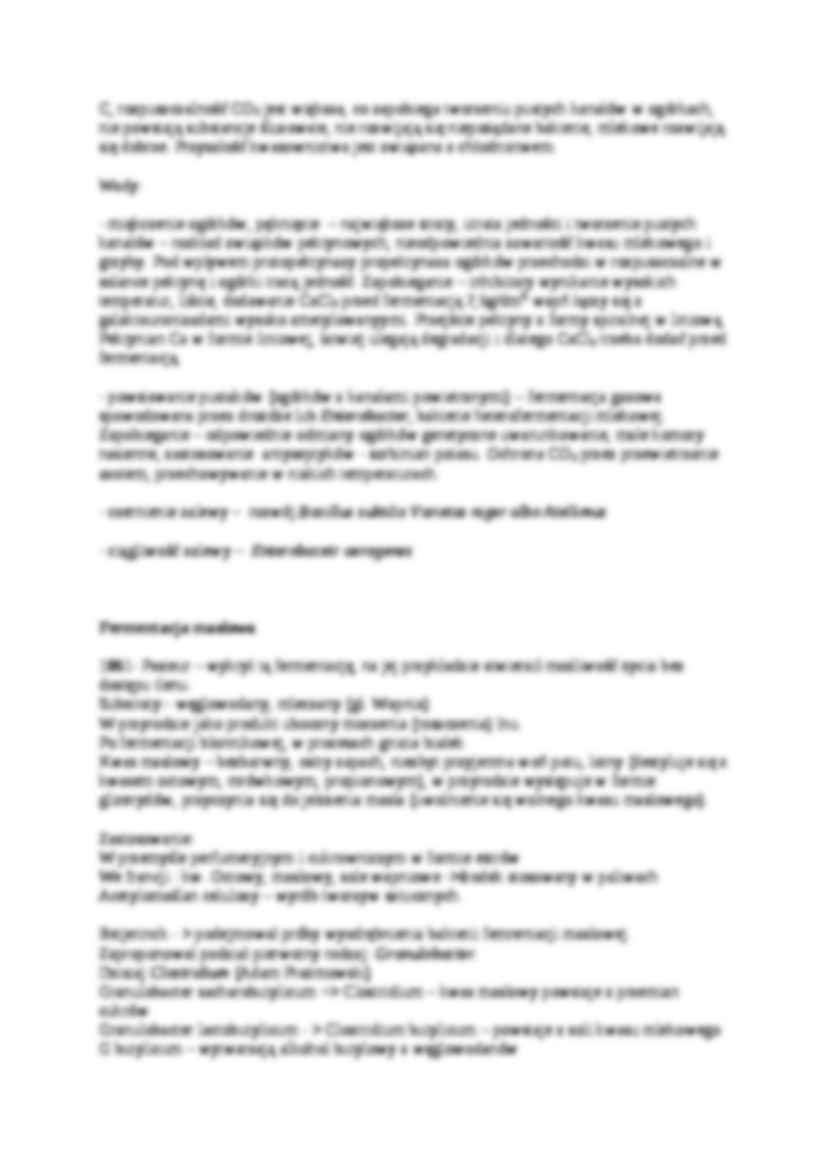 Ogórki, fermantacja masłowa - wykład - strona 2