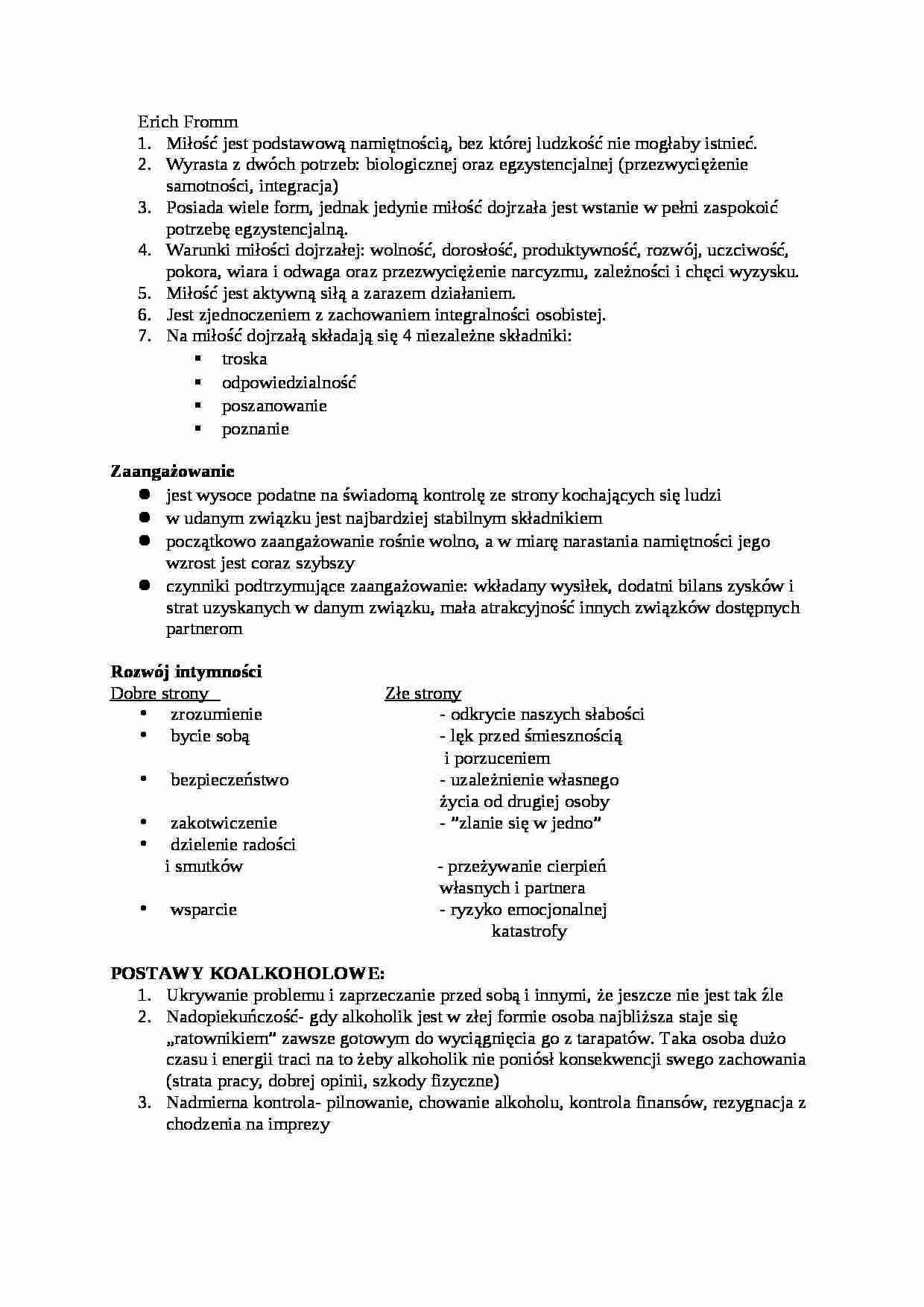 Psychologia rodziny-zagadnienia do kolokwium - strona 1