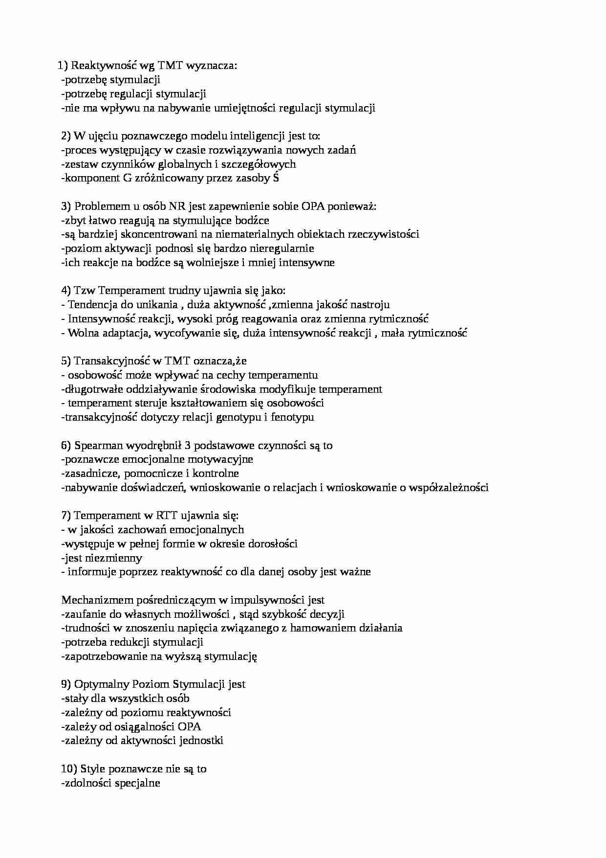 Różnice indywidualne-zagadnienia i odpowiedzi - strona 1