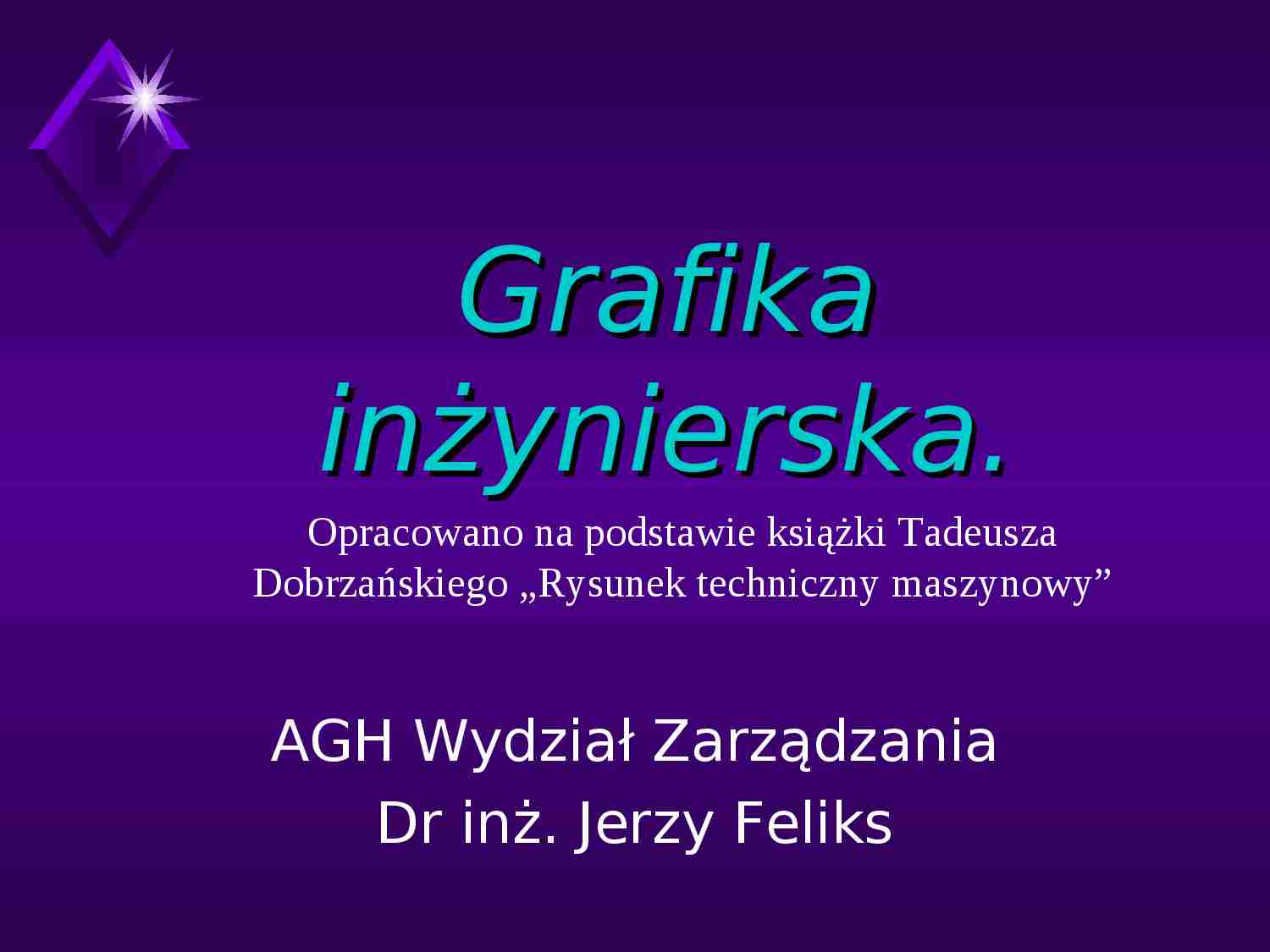 grafika inzynierska - wykłady - strona 1