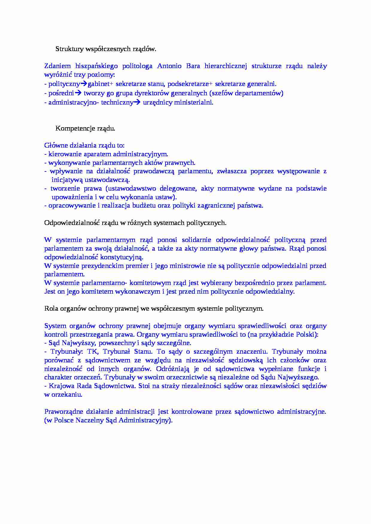 Struktury współczesnych rzędów - strona 1